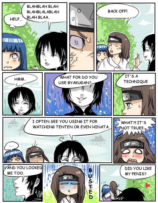 Neji meets Sai